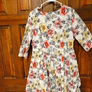 Vintage style floral dress